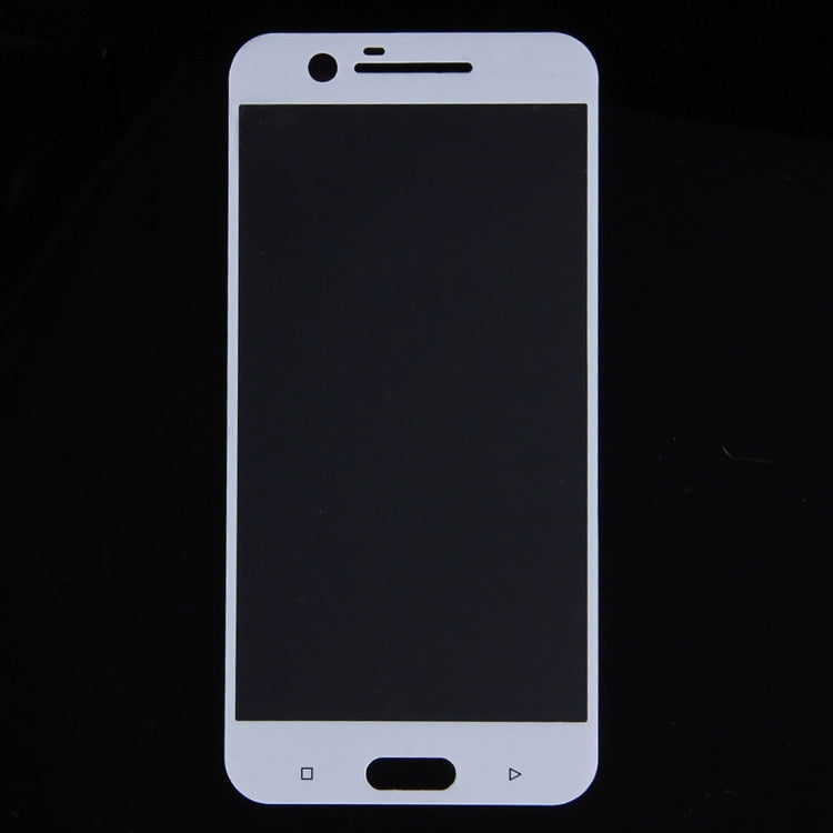 For HTC M10 0.26mm 9H Surface Hardness Explosion-proof Silk-screen Tempered Glass Screen Film