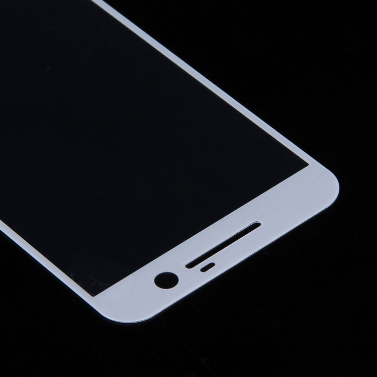 For HTC M10 0.26mm 9H Surface Hardness Explosion-proof Silk-screen Tempered Glass Screen Film
