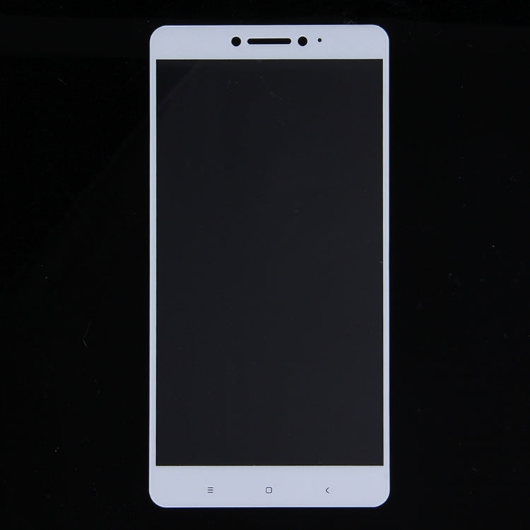 For Xiaomi  Max 0.26mm 9H Surface Hardness Explosion-proof Silk-screen Tempered Glass Full Screen Film