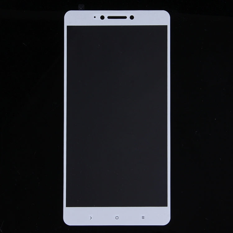 For Xiaomi  Max 0.26mm 9H Surface Hardness Explosion-proof Silk-screen Tempered Glass Full Screen Film