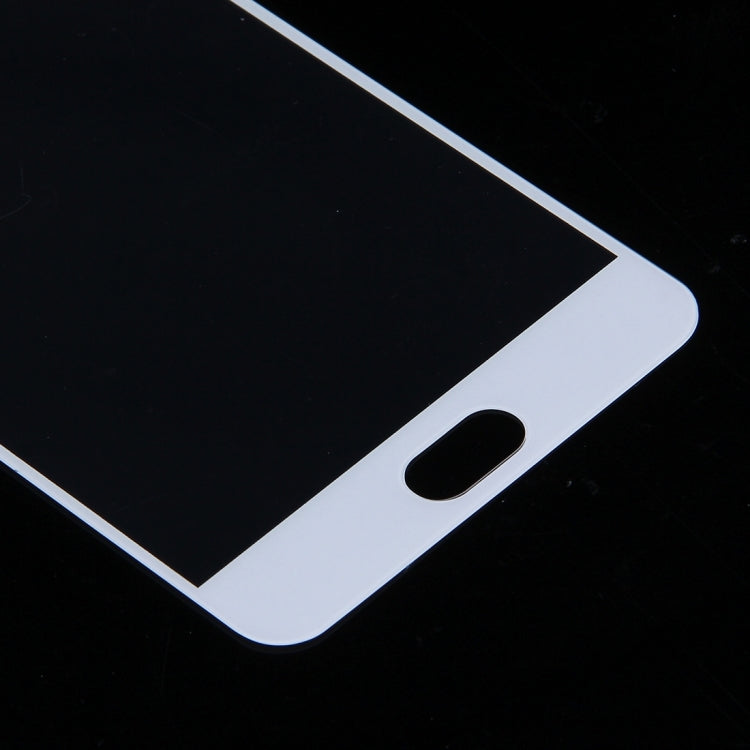 For Meizu  Meilan X 0.26mm 9H Surface Hardness Explosion-proof Silk-screen Tempered Glass Full Screen Film(White)