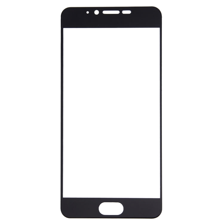 For Meizu  M5 0.26mm 9H Surface Hardness Explosion-proof Silk-screen Tempered Glass Full Screen Film