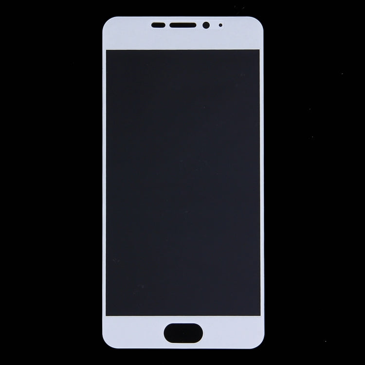 For Meizu  M5 0.26mm 9H Surface Hardness Explosion-proof Silk-screen Tempered Glass Full Screen Film