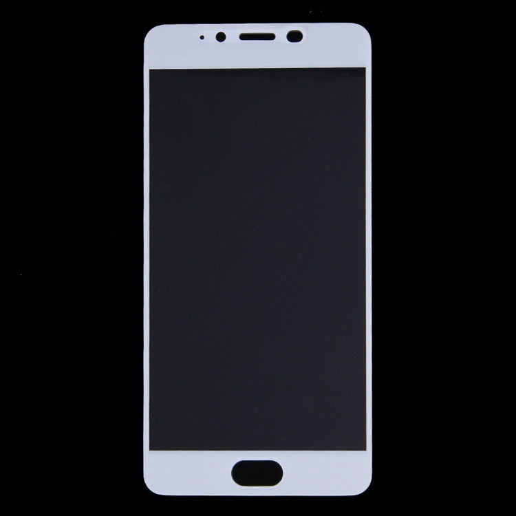 For Meizu  M3E 0.26mm 9H Surface Hardness Explosion-proof Silk-screen Tempered Glass Full Screen Film