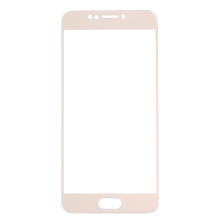 For Meizu  MX6 0.26mm 9H Surface Hardness Explosion-proof Silk-screen Tempered Glass Full Screen Film