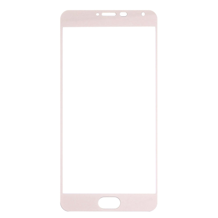 For Meizu  Metal 0.26mm 9H Surface Hardness Explosion-proof Silk-screen Tempered Glass Full Screen Film