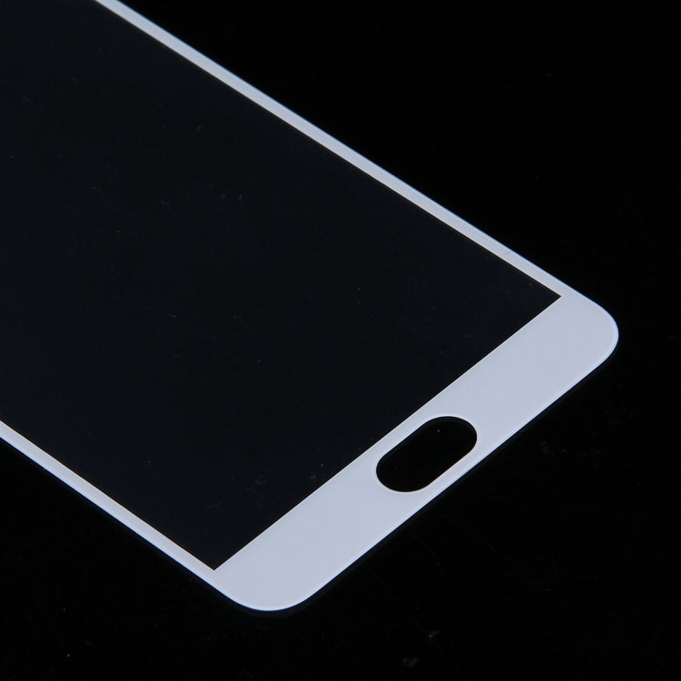 For Meizu  Metal 0.26mm 9H Surface Hardness Explosion-proof Silk-screen Tempered Glass Full Screen Film