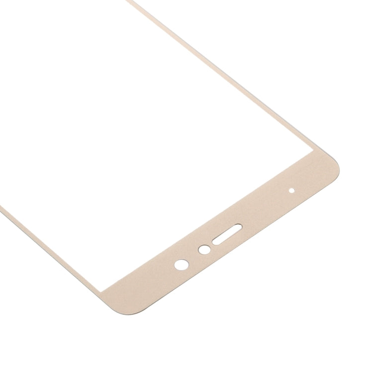 For Xiaomi  5s Plus 0.26mm 9H Surface Hardness Explosion-proof Silk-screen Tempered Glass Full Screen Film(Gold)