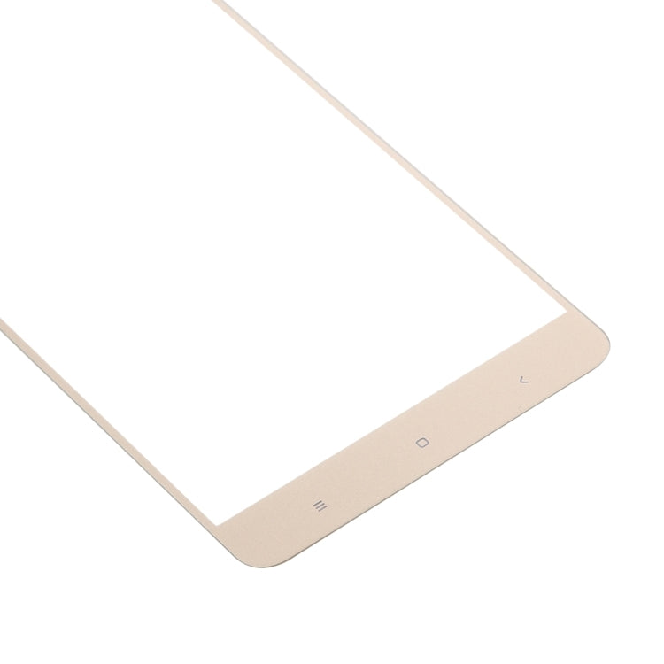 For Xiaomi  5s Plus 0.26mm 9H Surface Hardness Explosion-proof Silk-screen Tempered Glass Full Screen Film(Gold)