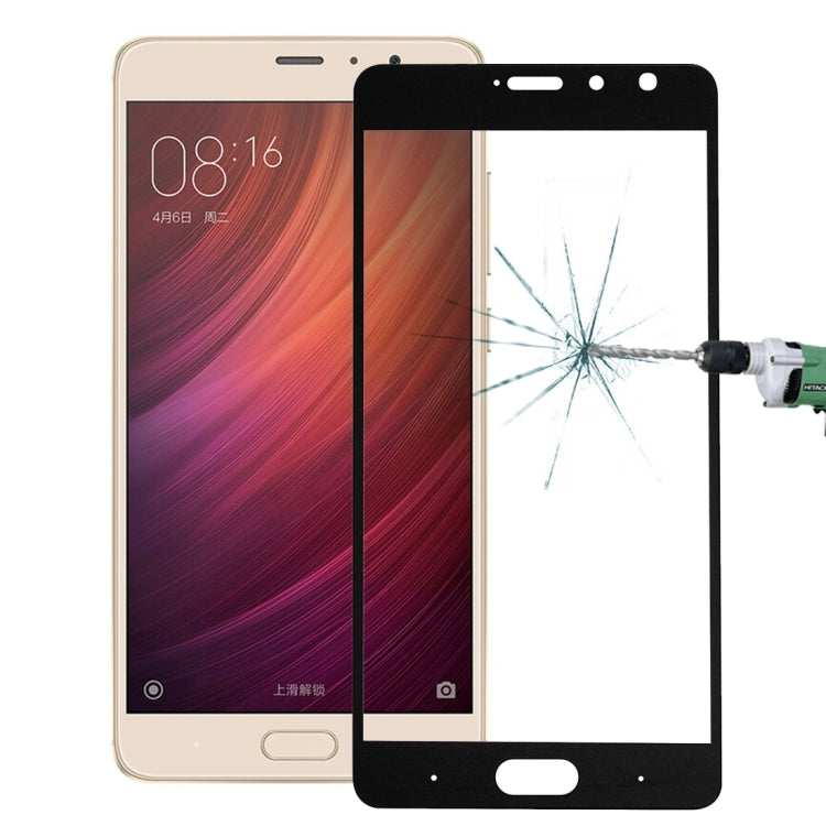 For Xiaomi  Redmi Pro 0.26mm 9H Surface Hardness Explosion-proof Silk-screen Tempered Glass Full Screen Film