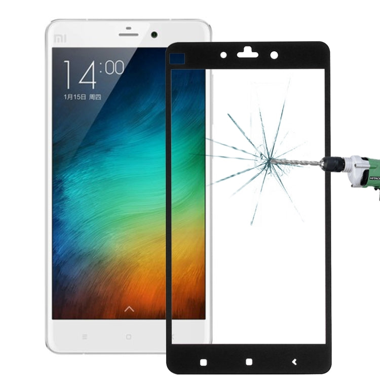 For Xiaomi  Note 0.26mm 9H Surface Hardness Explosion-proof Silk-screen Tempered Glass Full Screen Film