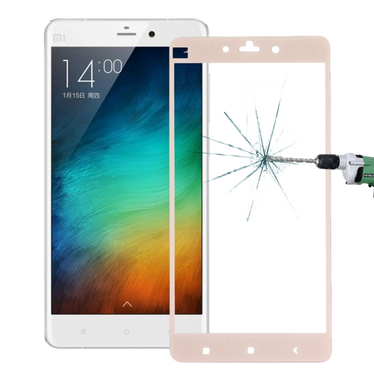 For Xiaomi  Note 0.26mm 9H Surface Hardness Explosion-proof Silk-screen Tempered Glass Full Screen Film