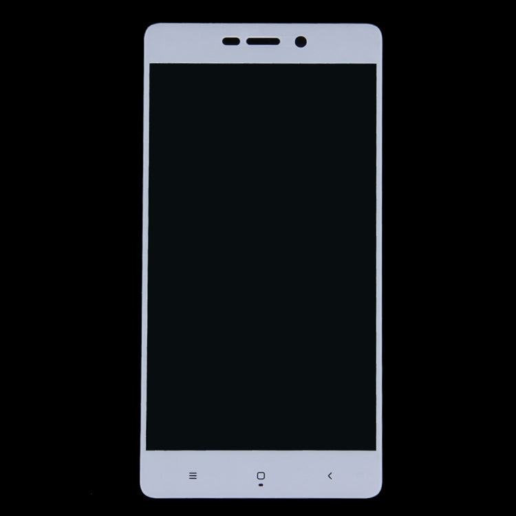 For Xiaomi  Redmi 3 0.26mm 9H Surface Hardness Explosion-proof Silk-screen Tempered Glass Full Screen Film(White)