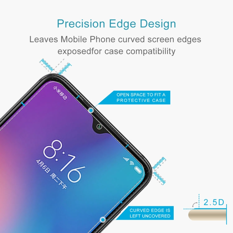0.26mm 9H 2.5D Tempered Glass Film for Xiaomi Mi 9