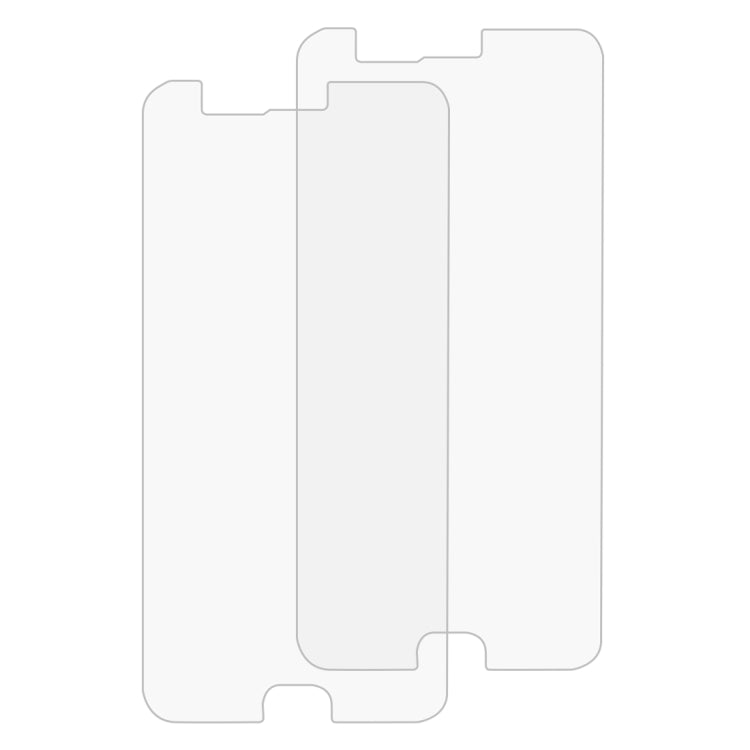 2 PCS for Oneplus 5 0.3mm 9H Surface Hardness 2.5D Explosion-proof Non-full Screen Tempered Glass Screen Film