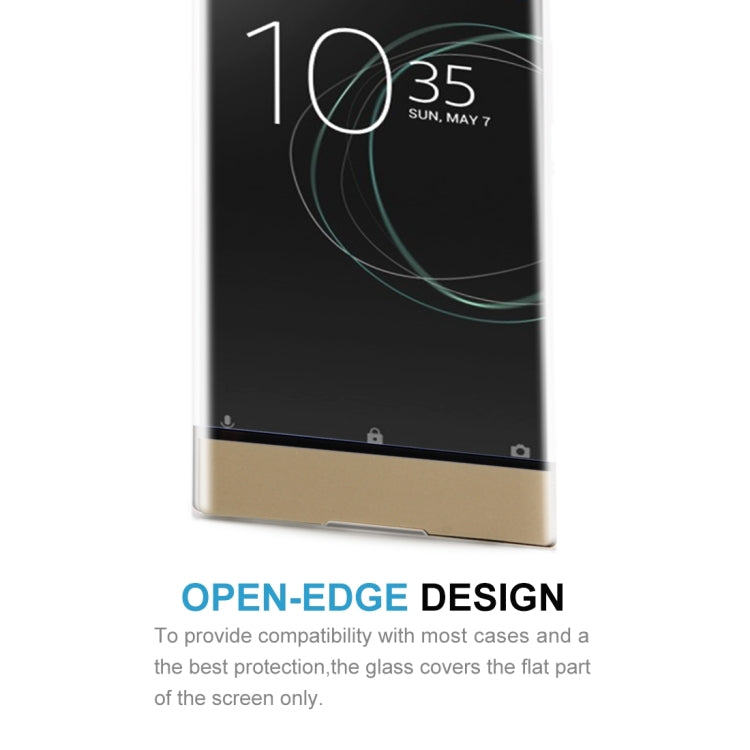 For Sony Xperia XA1 0.33mm 9H Surface Hardness 3D Curved Full Screen Tempered Glass Screen Protector