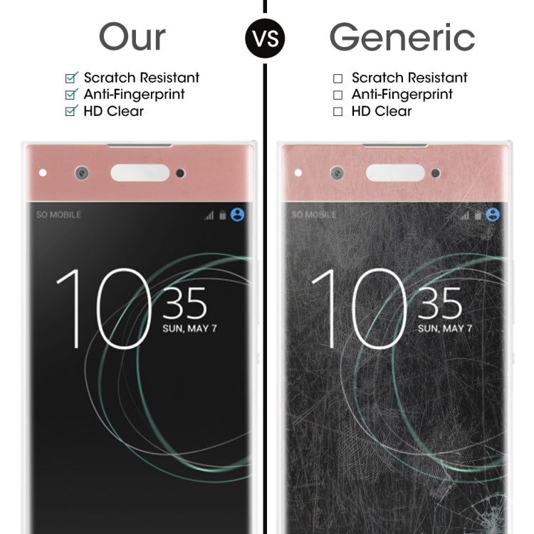 For Sony Xperia XA1 0.33mm 9H Surface Hardness 3D Curved Full Screen Tempered Glass Screen Protector