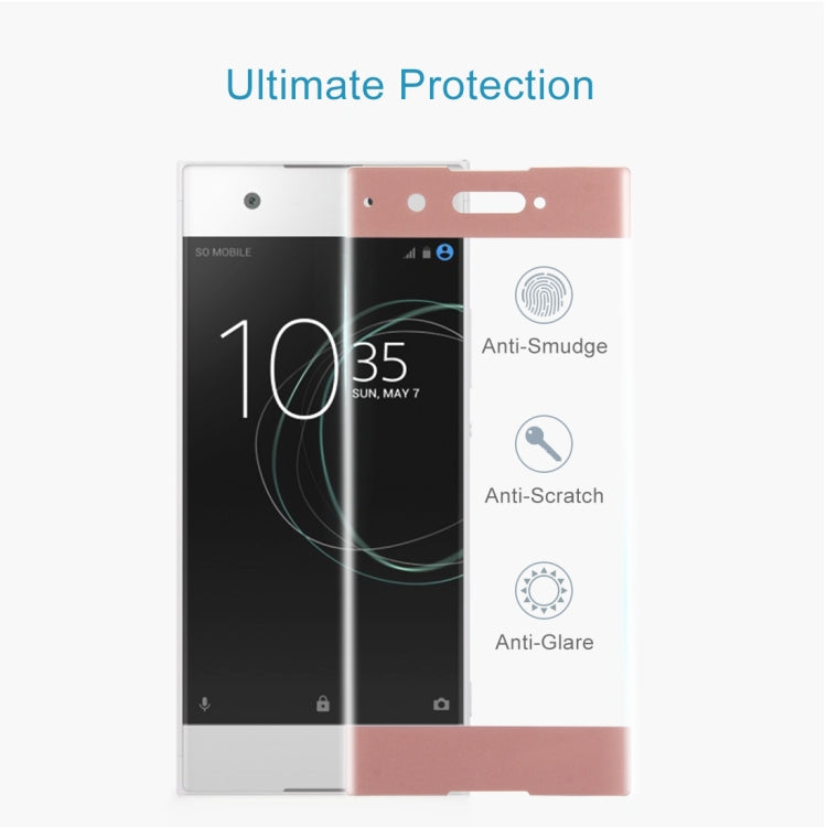 For Sony Xperia XA1 0.33mm 9H Surface Hardness 3D Curved Full Screen Tempered Glass Screen Protector