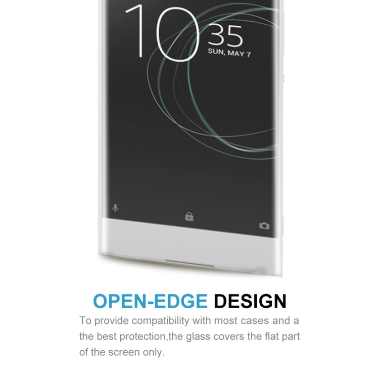 For Sony Xperia XA1 0.33mm 9H Surface Hardness 3D Curved Full Screen Tempered Glass Screen Protector