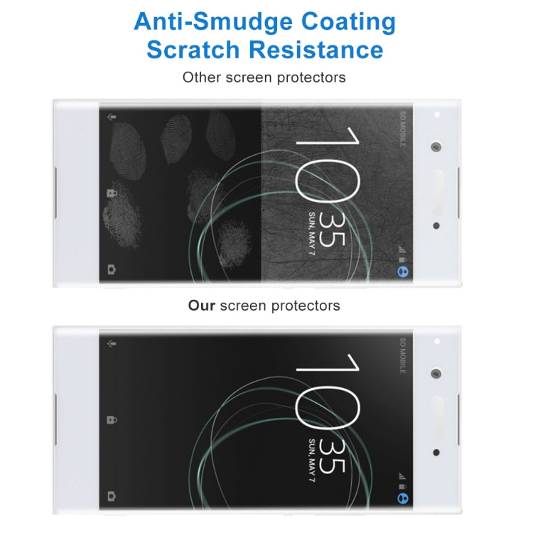 For Sony Xperia XA1 0.33mm 9H Surface Hardness 3D Curved Full Screen Tempered Glass Screen Protector