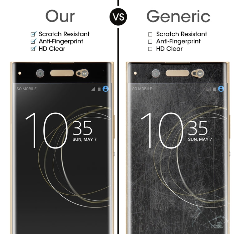 For Sony Xperia XA1 Ultra 0.33mm 9H Surface Hardness 3D Curved Full Screen Tempered Glass Screen Protector