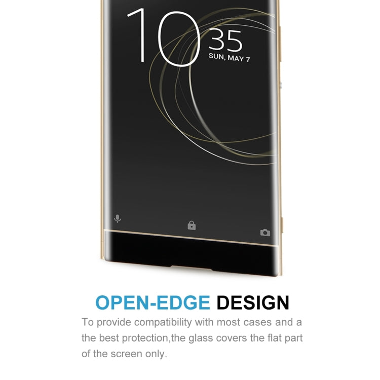 For Sony Xperia XA1 Ultra 0.33mm 9H Surface Hardness 3D Curved Full Screen Tempered Glass Screen Protector