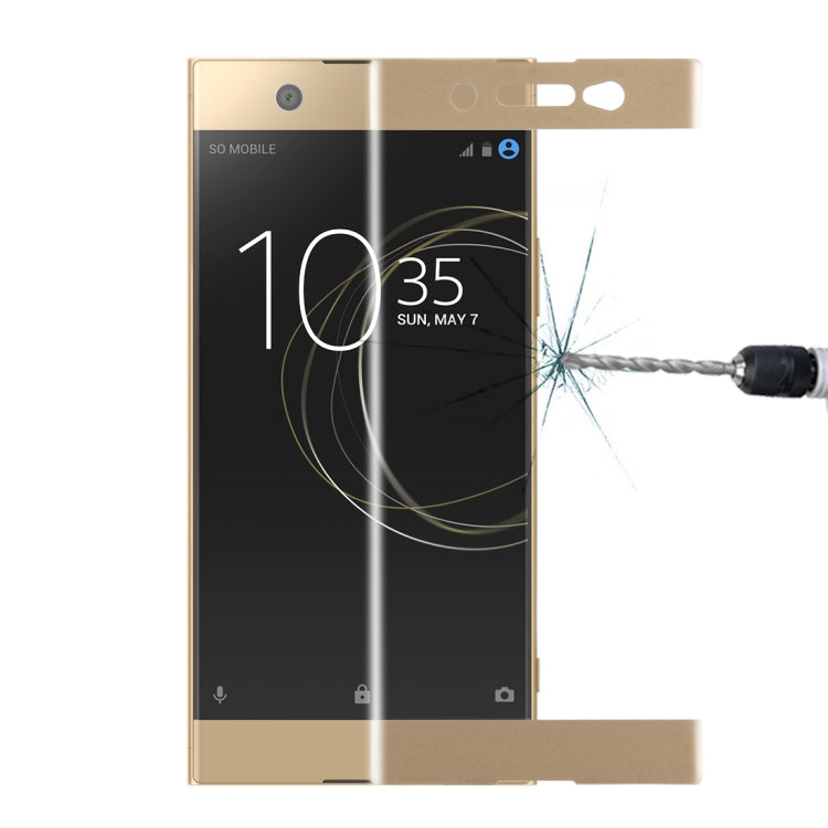 For Sony Xperia XA1 Ultra 0.33mm 9H Surface Hardness 3D Curved Full Screen Tempered Glass Screen Protector