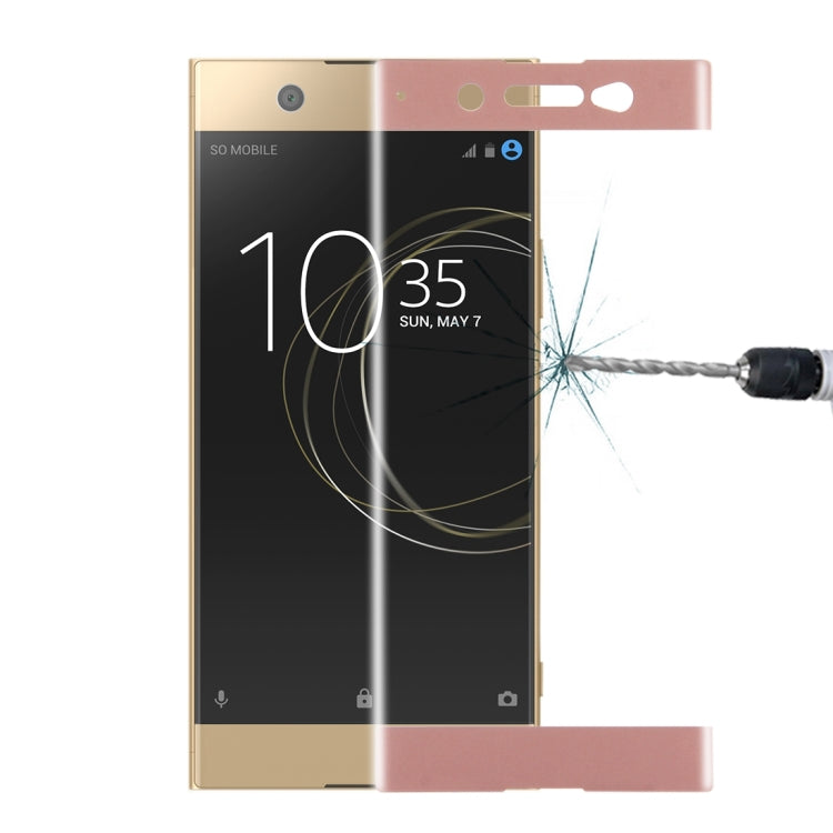 For Sony Xperia XA1 Ultra 0.33mm 9H Surface Hardness 3D Curved Full Screen Tempered Glass Screen Protector