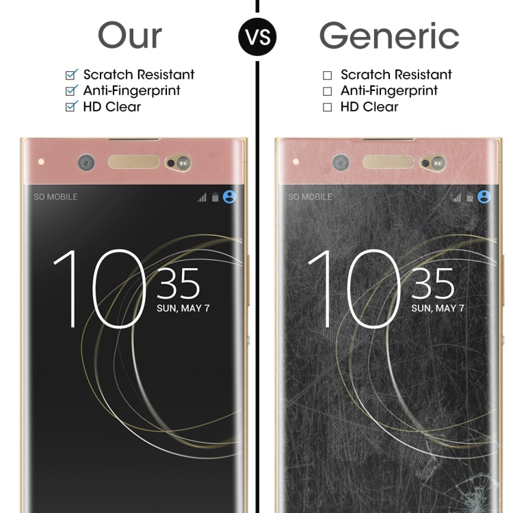 For Sony Xperia XA1 Ultra 0.33mm 9H Surface Hardness 3D Curved Full Screen Tempered Glass Screen Protector