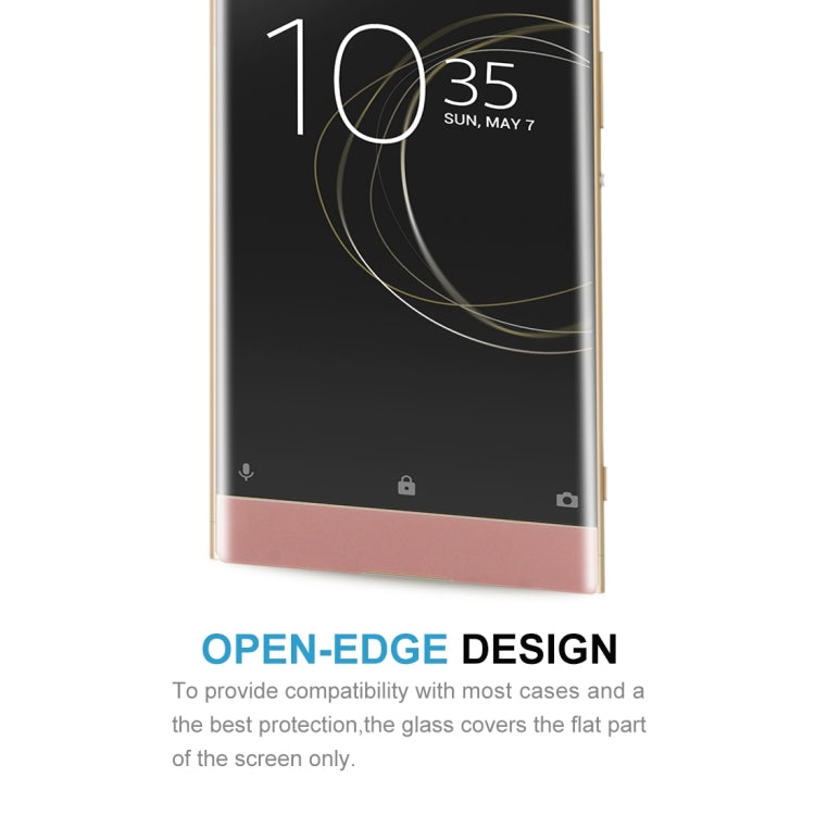 For Sony Xperia XA1 Ultra 0.33mm 9H Surface Hardness 3D Curved Full Screen Tempered Glass Screen Protector