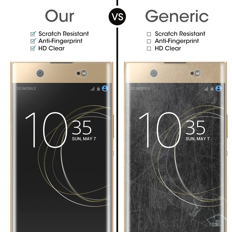 For Sony Xperia XA1 Ultra 0.33mm 9H Surface Hardness 3D Curved Full Screen Tempered Glass Screen Protector