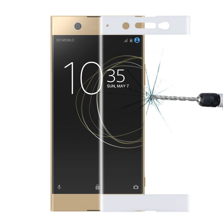 For Sony Xperia XA1 Ultra 0.33mm 9H Surface Hardness 3D Curved Full Screen Tempered Glass Screen Protector