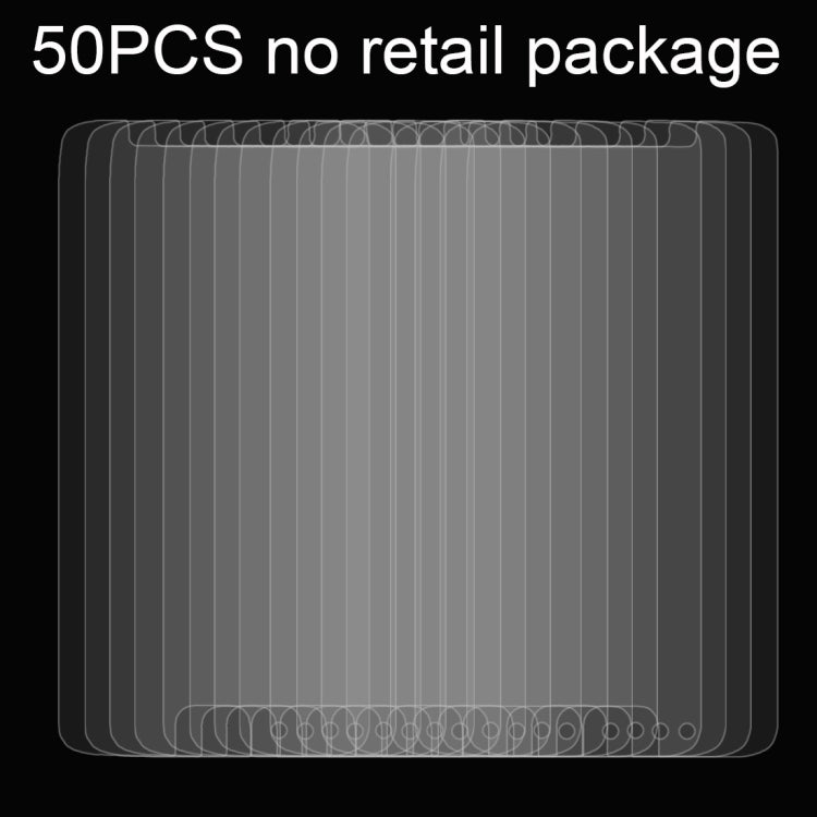 50 PCS for Motorola Moto G (5th Gen.) 0.26mm 9H Surface Hardness Explosion-proof Non-full Screen Tempered Glass Screen Film