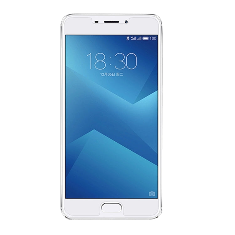 10 PCS for Meizu M5 Note 0.26mm 9H Surface Hardness Explosion-proof Non-full Screen Tempered Glass Screen Film
