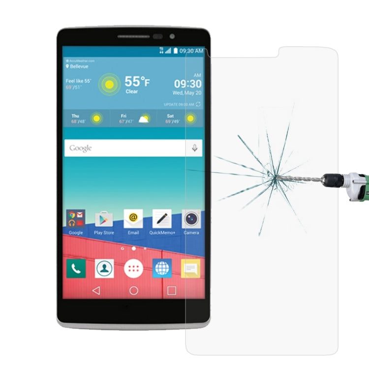 10 PCS for LG Stylo 3 0.26mm 9H Surface Hardness Explosion-proof Non-full Screen Tempered Glass Screen Film