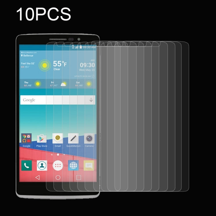 10 PCS for LG Stylo 3 0.26mm 9H Surface Hardness Explosion-proof Non-full Screen Tempered Glass Screen Film
