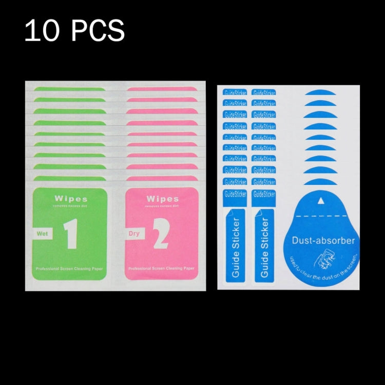 10 PCS for Xiaomi Redmi 4X 0.26mm 9H Surface Hardness Explosion-proof Non-full Screen Tempered Glass Film