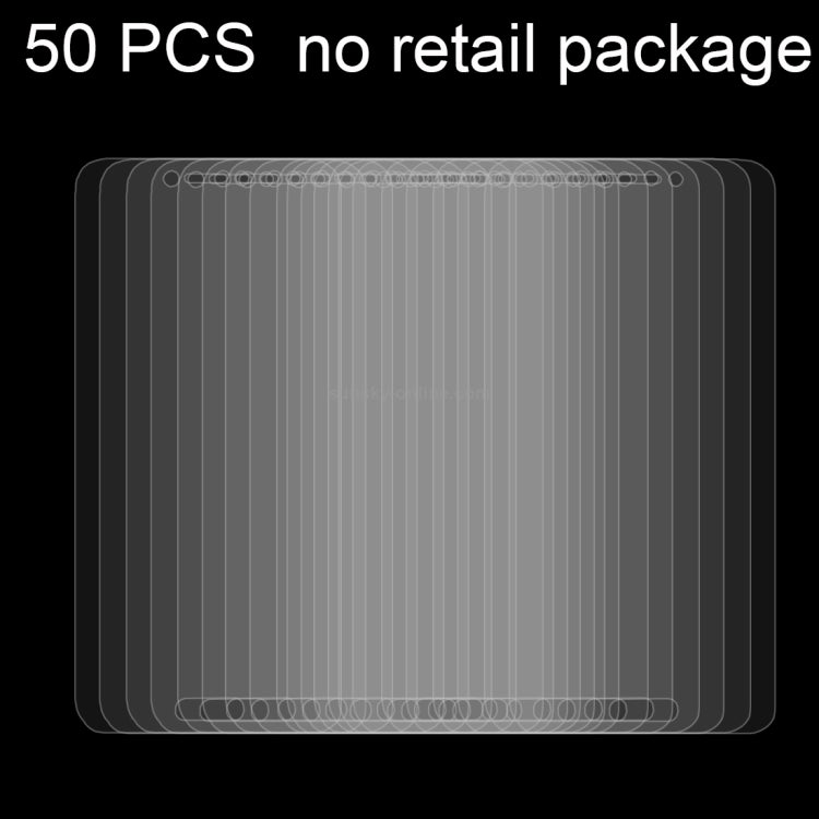 50 PCS for Xiaomi Mi 5c 0.26mm 9H Surface Hardness Explosion-proof Non-full Screen Tempered Glass Screen Film