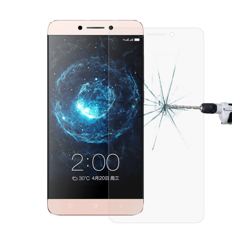 100 PCS for LETV Le Max 2 / X820 0.26mm 9H Surface Hardness 2.5D Explosion-proof Non-full Screen Tempered Glass Screen Film