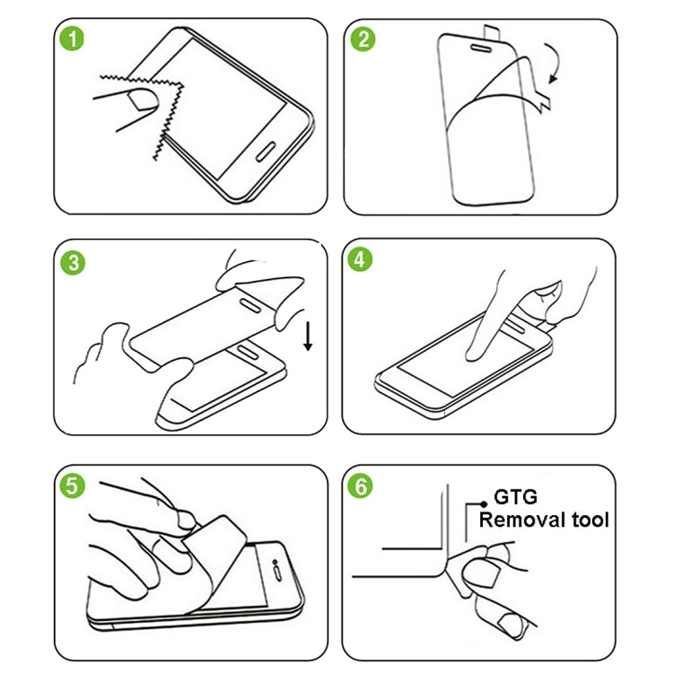 100 PCS for LETV Le Max 2 / X820 0.26mm 9H Surface Hardness 2.5D Explosion-proof Non-full Screen Tempered Glass Screen Film