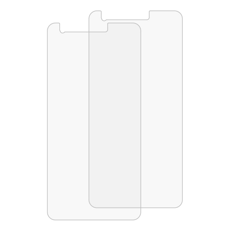 2 PCS for LG K4 (2017) 0.26mm 9H Surface Hardness Explosion-proof Non-full Screen Tempered Glass Screen Film