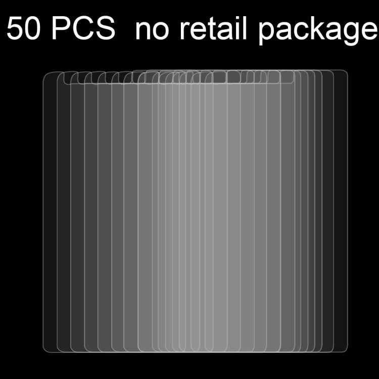 50 PCS for LG K4 (2017) 0.26mm 9H Surface Hardness Explosion-proof Non-full Screen Tempered Glass Screen Film