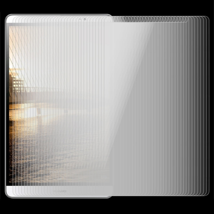 75 PCS 9 inch Universal 0.4mm 9H Surface Hardness Tempered Glass Screen Protector