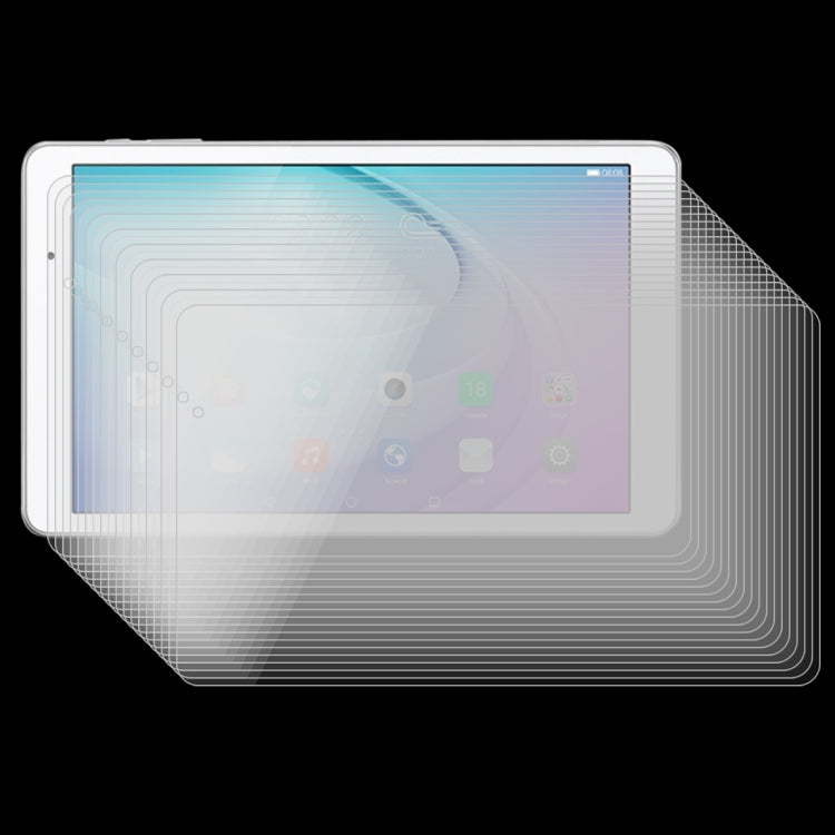 75 PCS for HUAWEI MediaPad T2 10.0 Pro 0.4mm 9H Surface Hardness Full Screen Tempered Glass Screen Protector