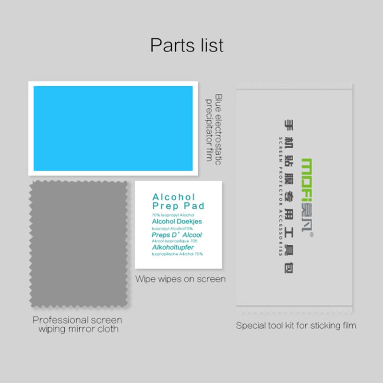 MOFI 0.3mm 9H 2.5D Curved Edge Full Screen Tempered Glass Screen Protector for Pixel3 XL(Black)