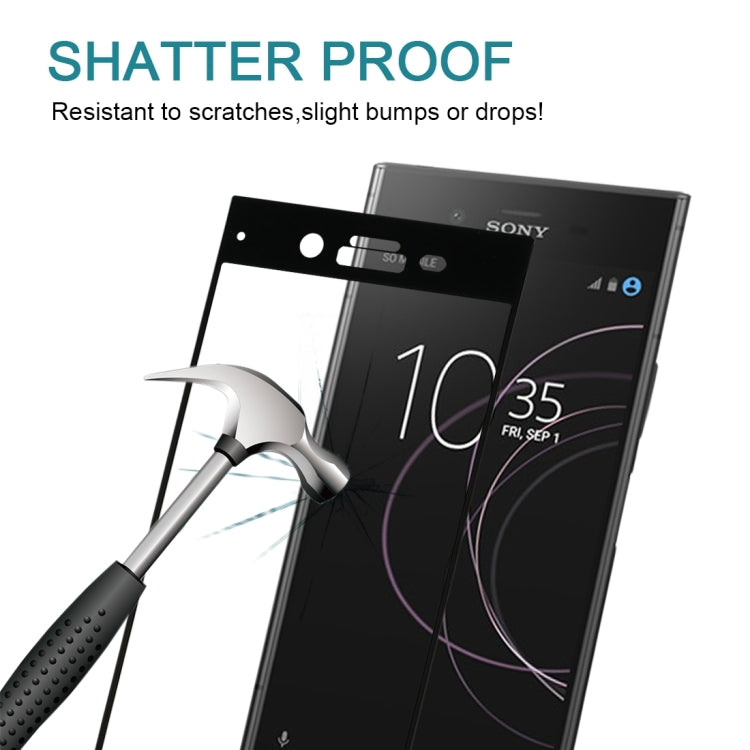 For Sony Xperia XZ1 0.26mm 9H Surface Hardness 3D Full Screen Tempered Glass Screen Protector
