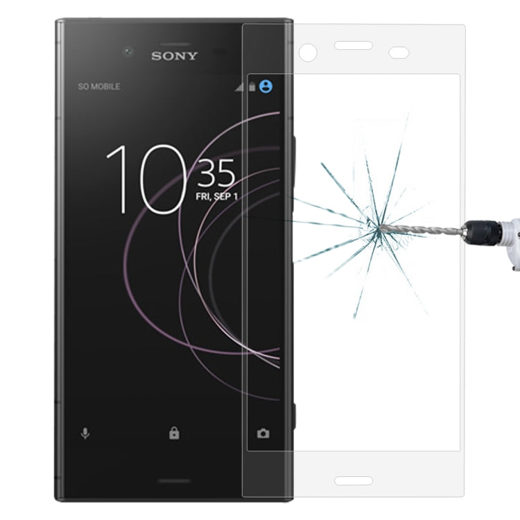 For Sony Xperia XZ1 0.26mm 9H Surface Hardness 3D Full Screen Tempered Glass Screen Protector