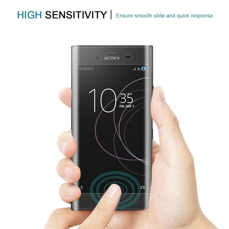 For Sony Xperia XZ1 0.26mm 9H Surface Hardness 3D Full Screen Tempered Glass Screen Protector