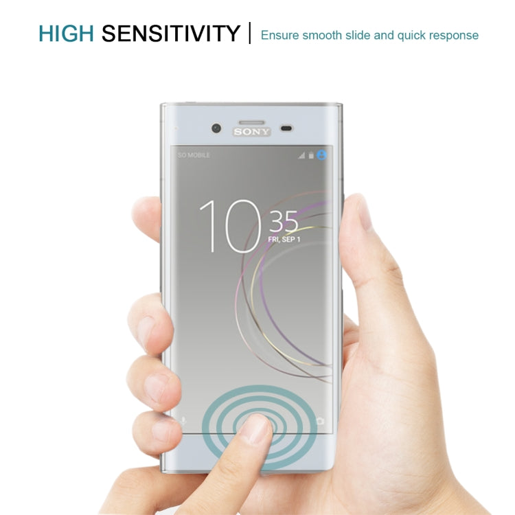 For Sony Xperia XZ1 0.26mm 9H Surface Hardness 3D Full Screen Tempered Glass Screen Protector