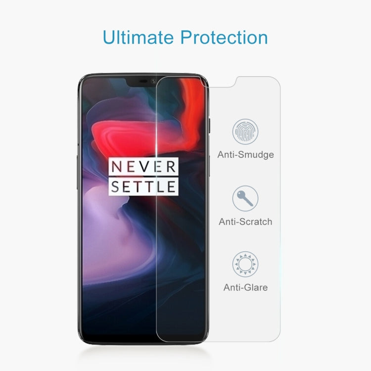 0.26mm 9H 2.5D Tempered Glass Film for OnePlus 6